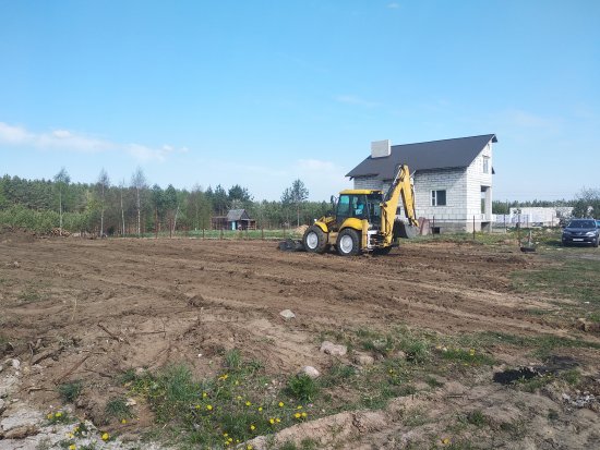 Выравнивание участка